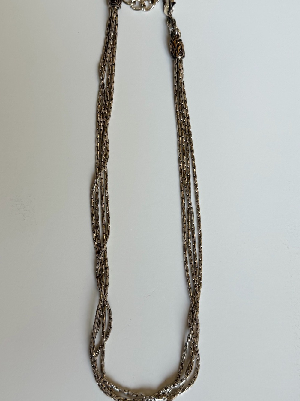 Multi-Strand Silver-Tone Women’s Necklace